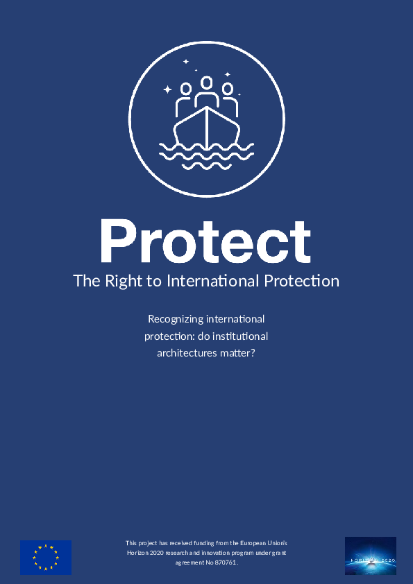 (PDF) Recognizing international protection: do institutional ...