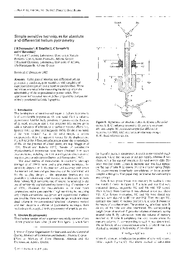 (PDF) Simple sensitive techniques for absolute and differential helium ...