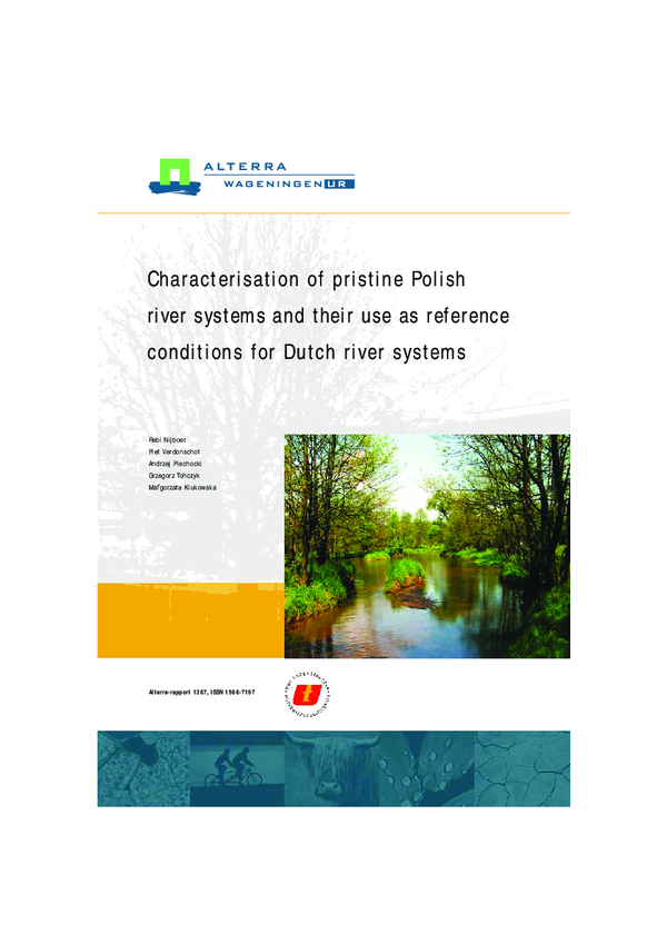 (PDF) Characterisation of pristine Polish river systems and their use ...