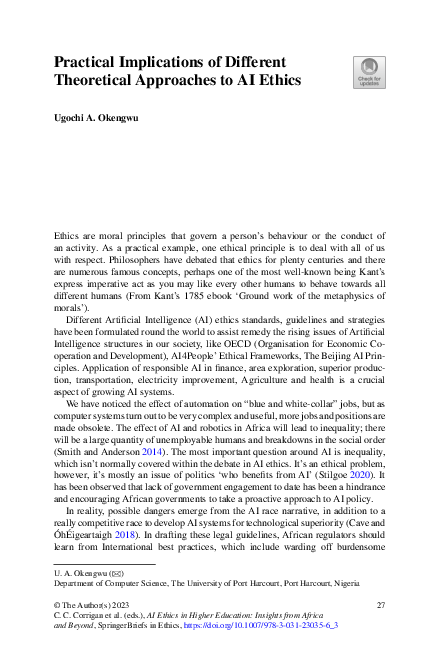 (PDF) Practical Implications of Different Theoretical Approaches to AI ...