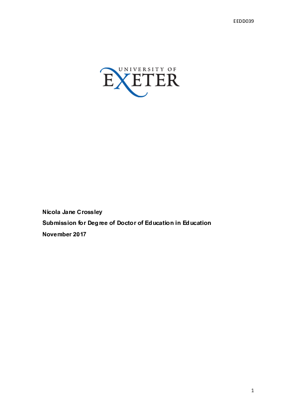(PDF) The Impact of Government Reform on the Conceptualisations of ...