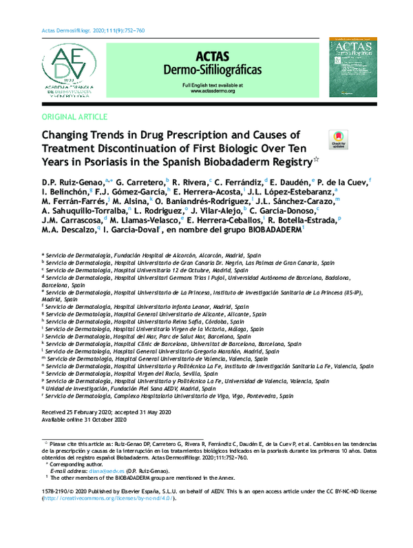 (PDF) Changing Trends in Drug Prescription and Causes of Treatment ...