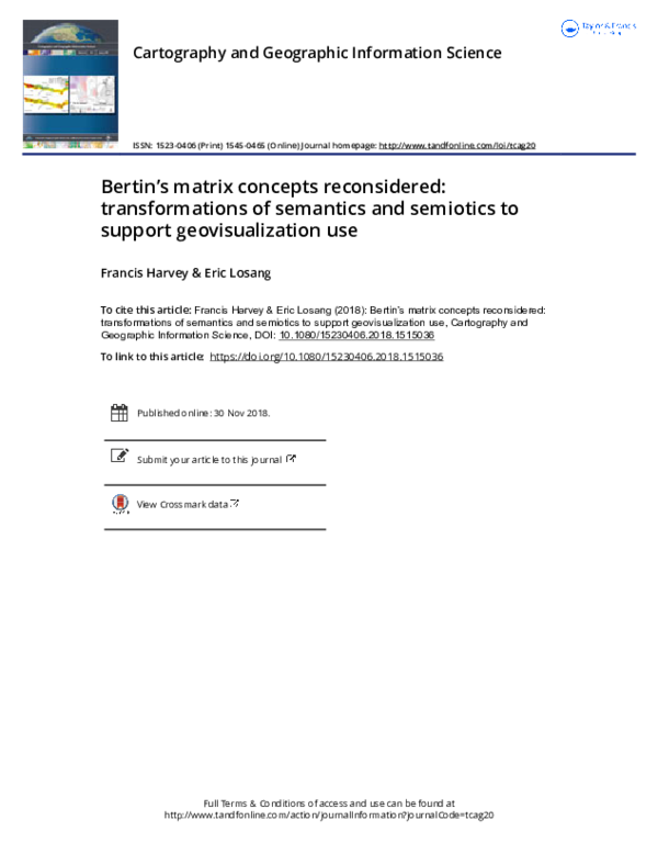 (PDF) Bertin’s matrix concepts reconsidered: transformations of ...