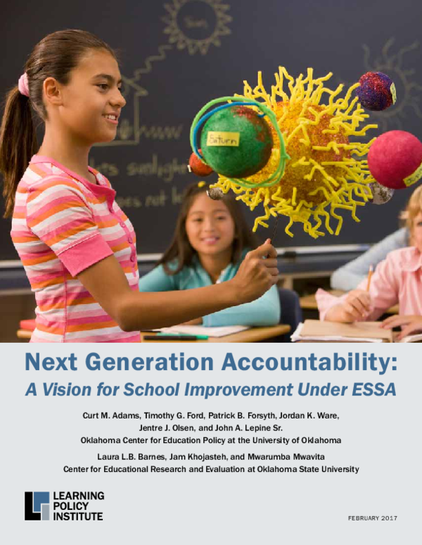 (PDF) Next Generation Accountability: A Vision for School Improvement ...