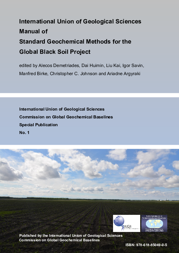 (PDF) International Union of Geological Sciences Manual of Standard ...