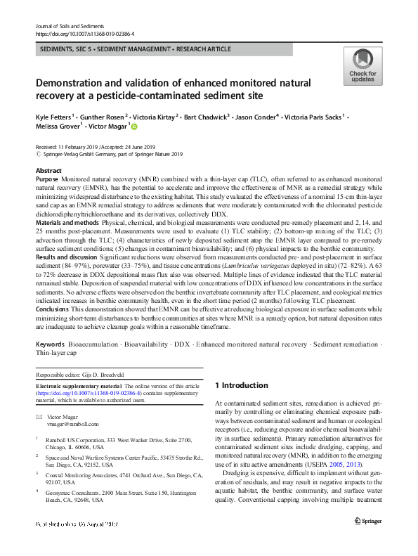 (PDF) Demonstration and Validation of Enhanced Monitored Natural
