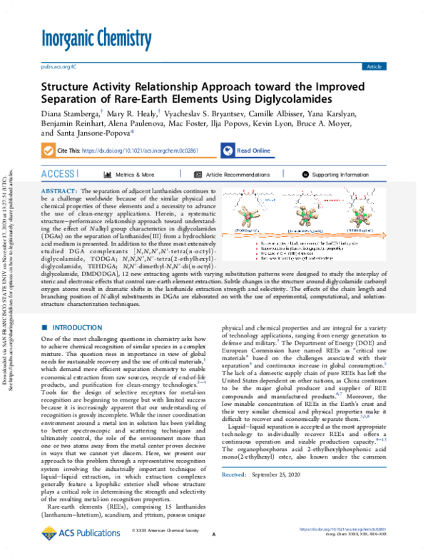 (PDF) Structure Activity Relationship Approach toward the Improved ...