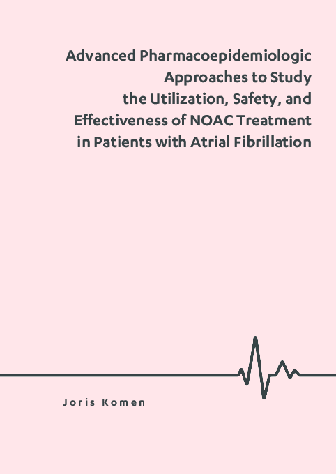 (PDF) Advanced pharmacoepidemiologic approaches to study the ...