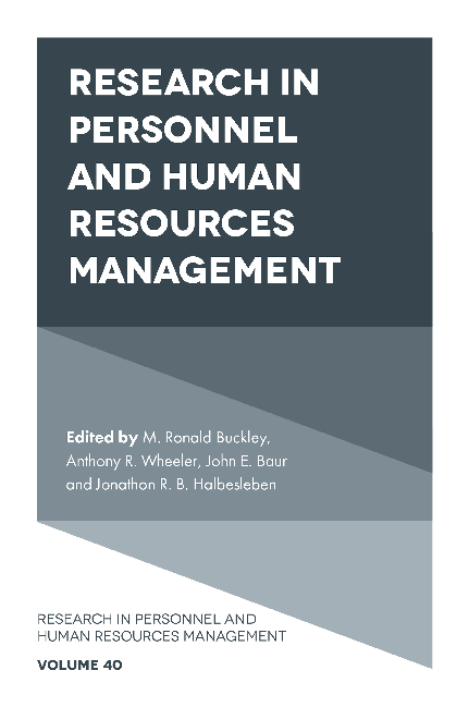 (PDF) Research in Personnel and Human Resources Management