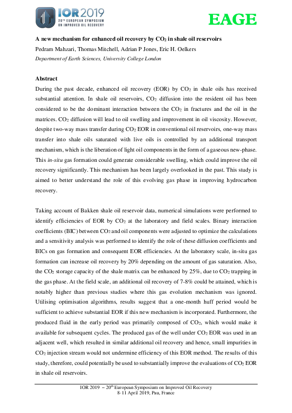 (PDF) A New Mechanism for Enhanced Oil Recovery by CO2 in Shale Oil ...