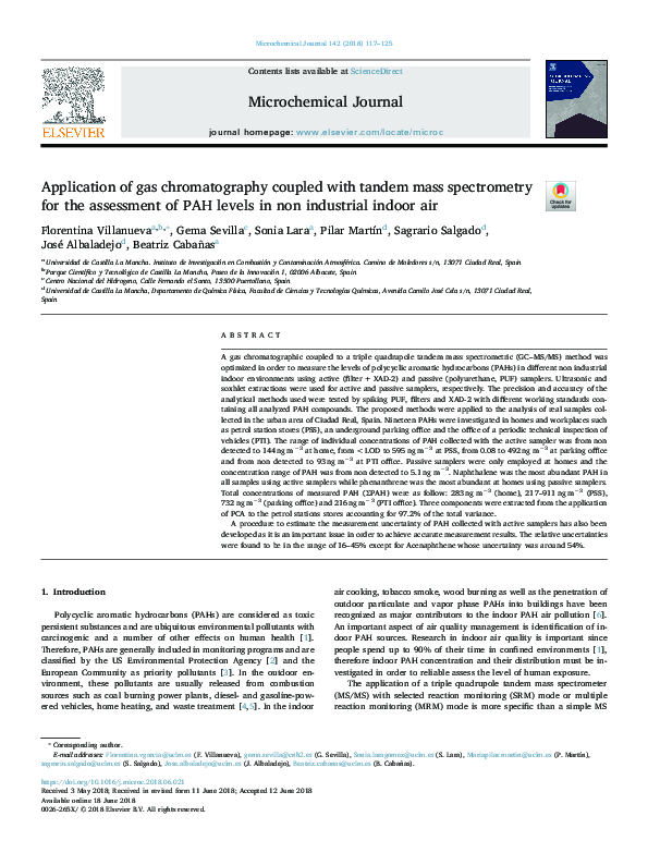 (PDF) Application of gas chromatography coupled with tandem mass ...