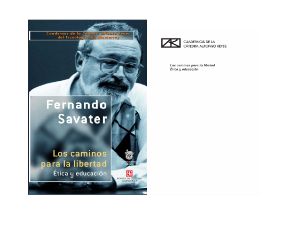 (PDF) Los caminos para la libertad. Fernando Savater