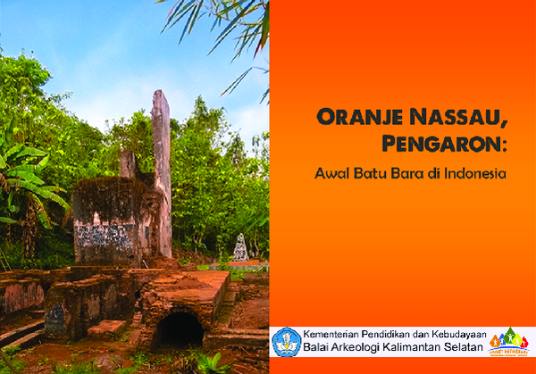 (PDF) Oranje nassau, pengaron: awal batu bara di Indonesia