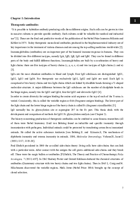 (PDF) Methods for the glycosylation analysis of therapeutic antibodies