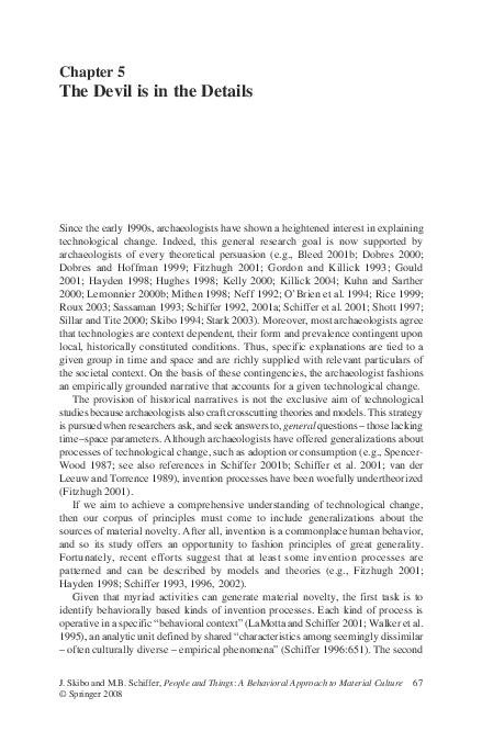 (PDF) The Devil is in the Details