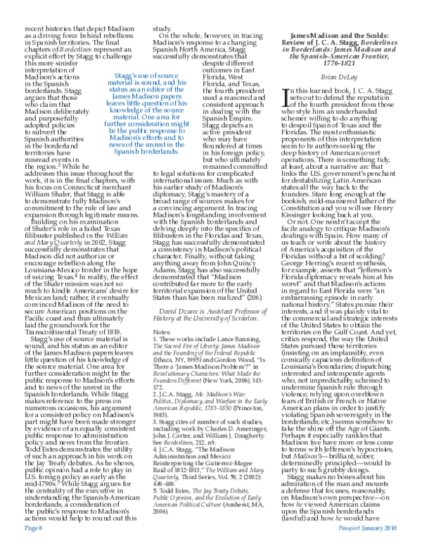 (PDF) James Madison & the Scolds