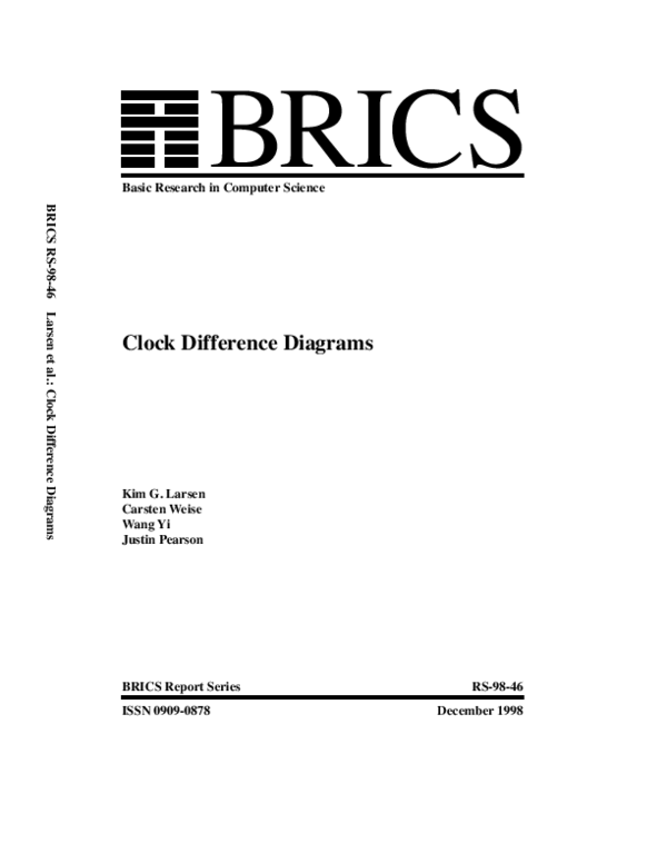 (PDF) Clock difference diagrams Carsten Weise Academia.edu