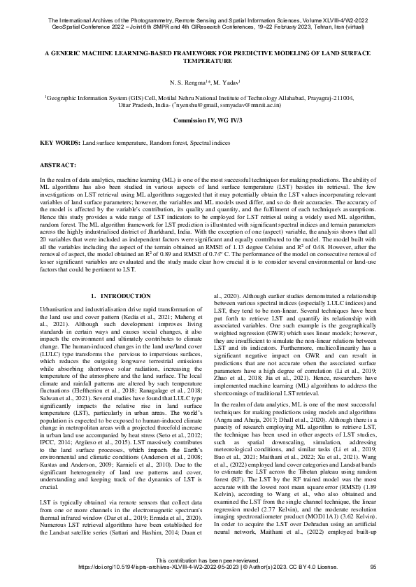 (PDF) A Generic Machine Learning-Based Framework for Predictive ...