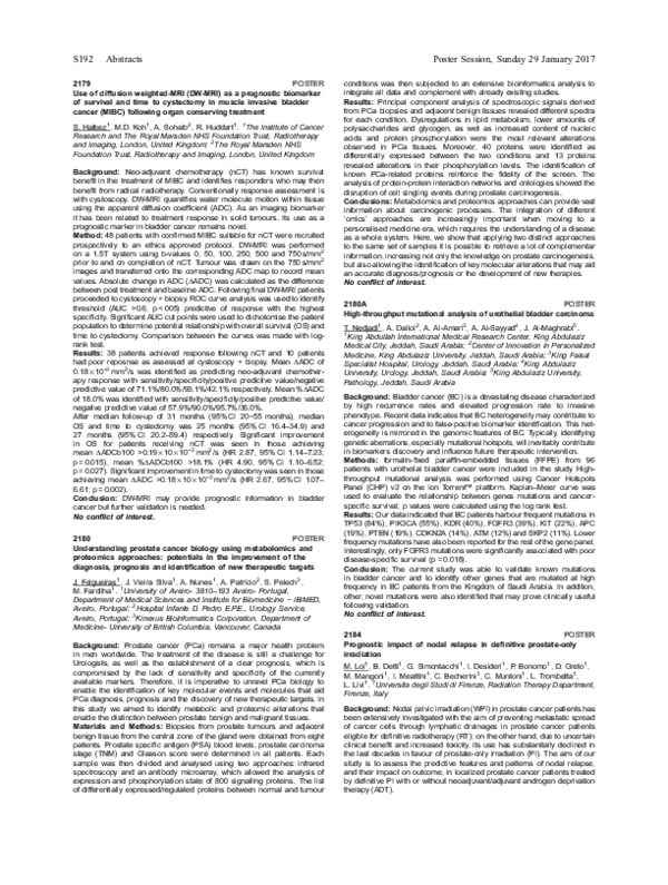 (PDF) Understanding prostate cancer biology using metabolomics and ...