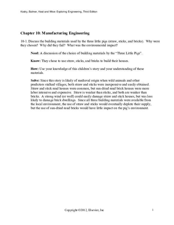 (PDF) Manufacturing Engineering