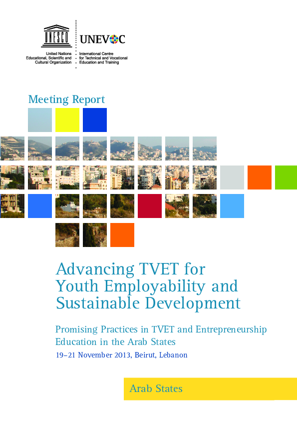 (PDF) Advancing TVET for Youth Employability and Sustainable Development