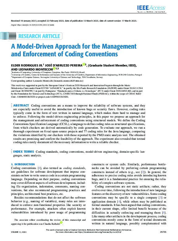 (PDF) A Model-Driven Approach for the Management and Enforcement of ...