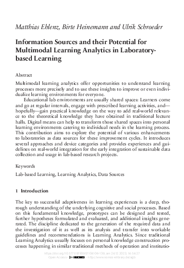 (PDF) Information Sources and their Potential for Multimodal Learning ...