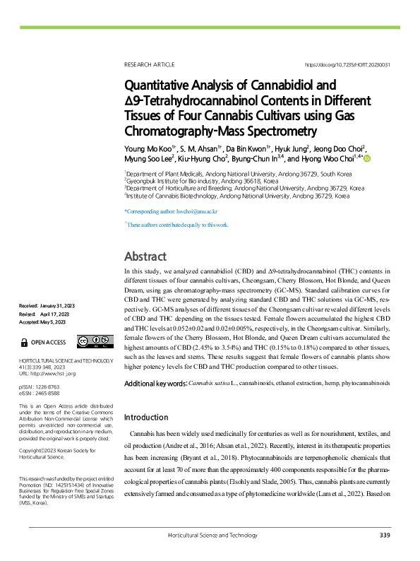 Curated visual reference: Picture Idea: Pdf Quantitative Analysis Of Cannabidiol And Δ9 Tetrahydrocannabinol