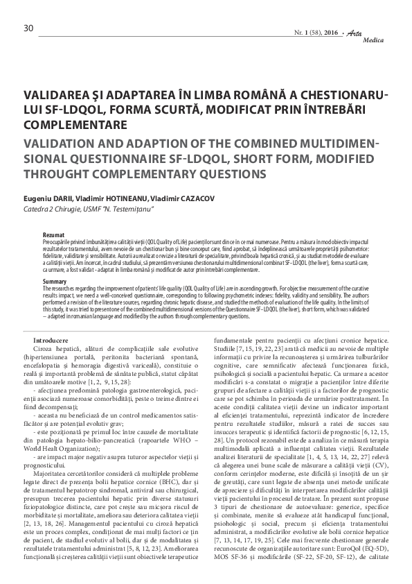 (PDF) Validation and adaption of the combined multidimensional ...
