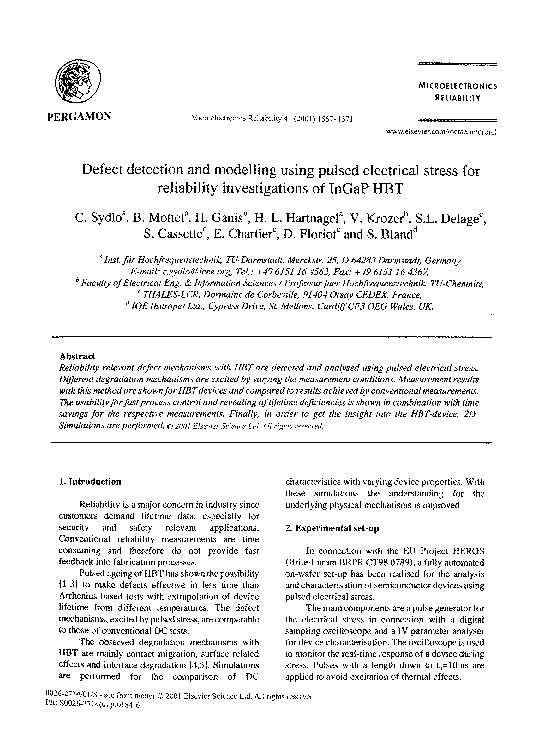 (PDF) Defect detection and modelling using pulsed electrical stress for ...