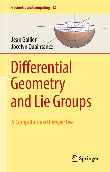 洋書 Differential Geometry and Lie Groups for Buy A Course in Differential Geometry and Lie Groups: 22
