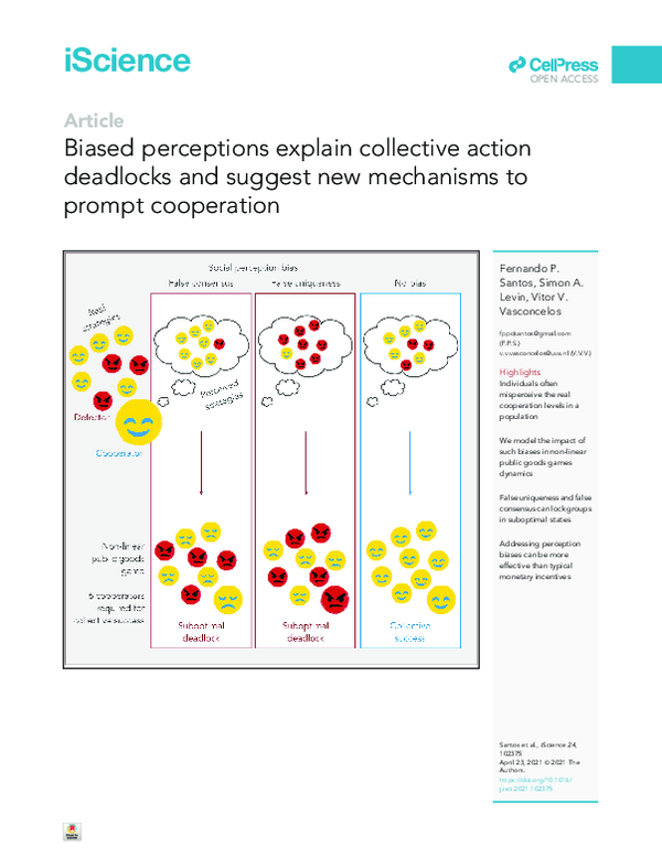 (PDF) Biased perceptions explain collective action deadlocks and ...