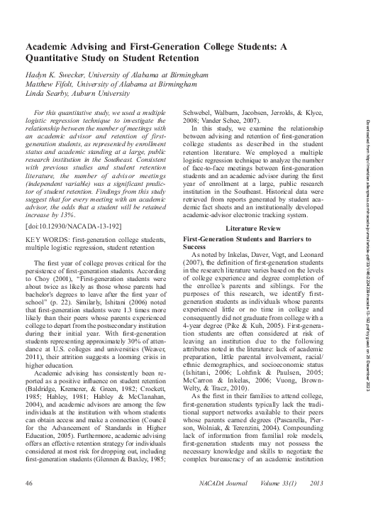 Study On Student Retention