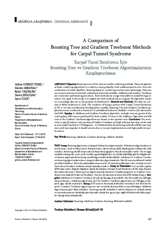(PDF) A Comparison of Boosting Tree and Gradient Treeboost Methods for ...