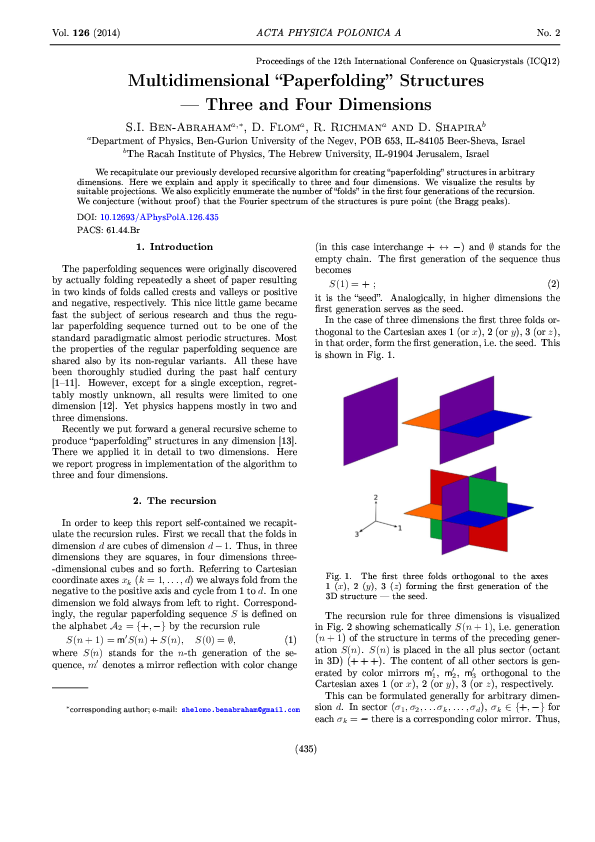 (PDF) Multidimensional 
