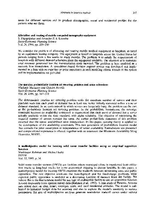 (PDF) A multiobjective model for locating solid waste transfer ...