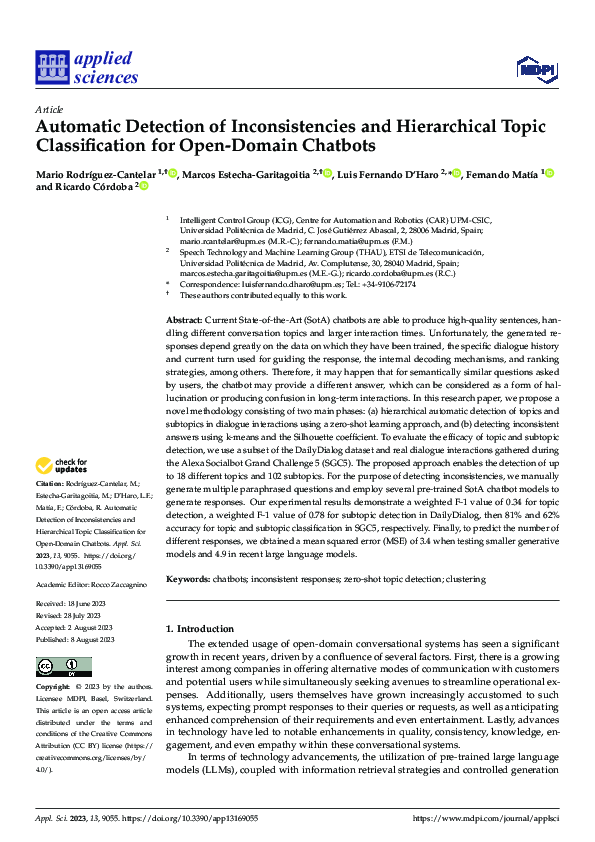 (PDF) Automatic Detection of Inconsistencies and Hierarchical Topic ...