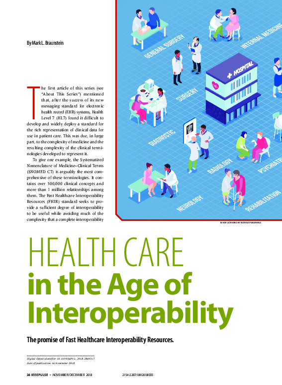 (PDF) Healthcare in the Age of Interoperability: The Promise of Fast ...