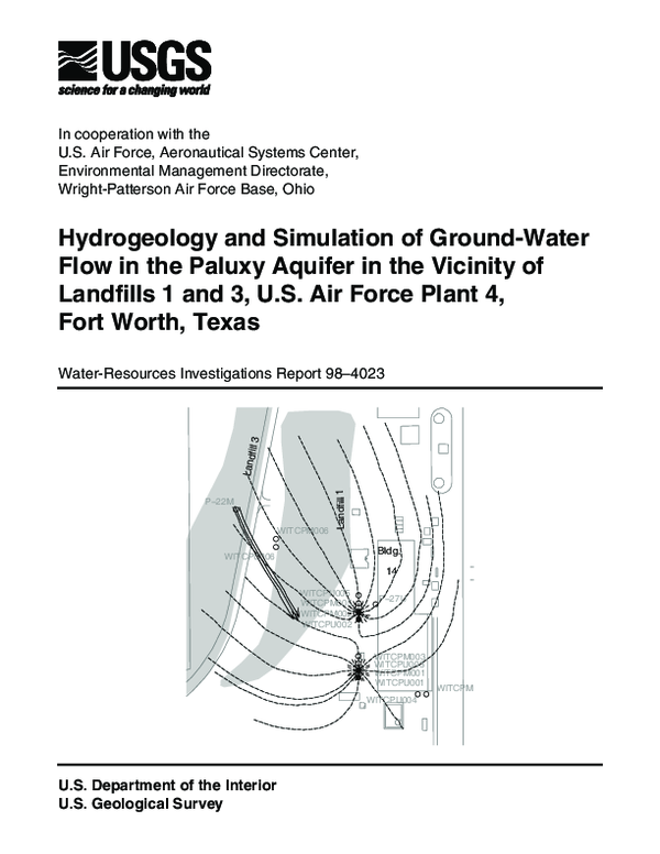 (PDF) Hydrogeology and simulation of ground-water flow in the Paluxy ...