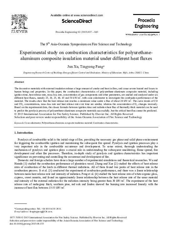 (PDF) Experimental Study on Combustion Characteristics of Biodiesel ...