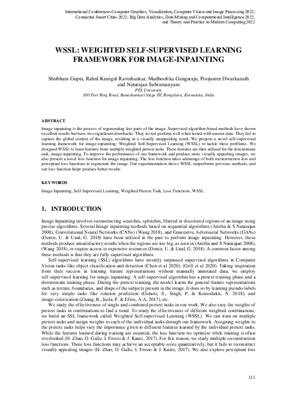 (PDF) WSSL: Weighted Self-supervised Learning Framework For Image ...