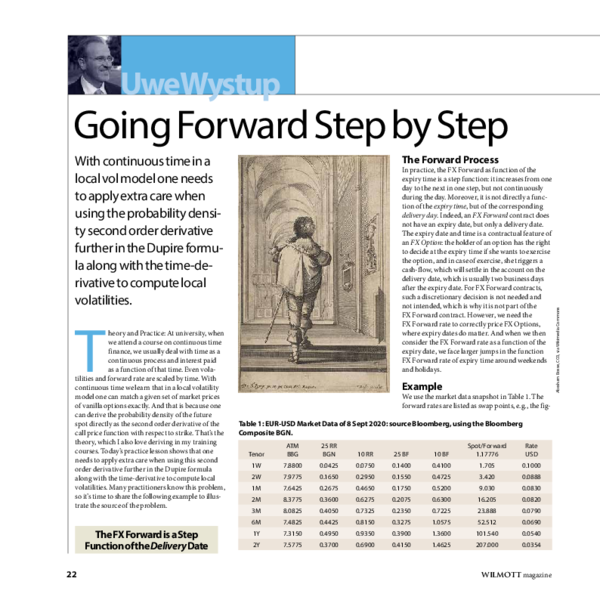 (PDF) Going Forward Step by Step