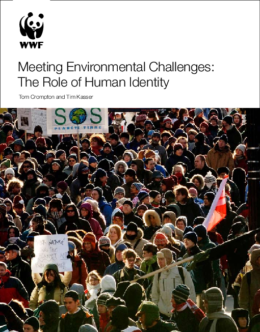 (PDF) Meeting environmental challenges: The role of human identity
