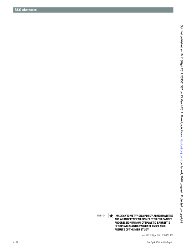 (PDF) * Image cytometry DNA ploidy abnormalities are an independent ...