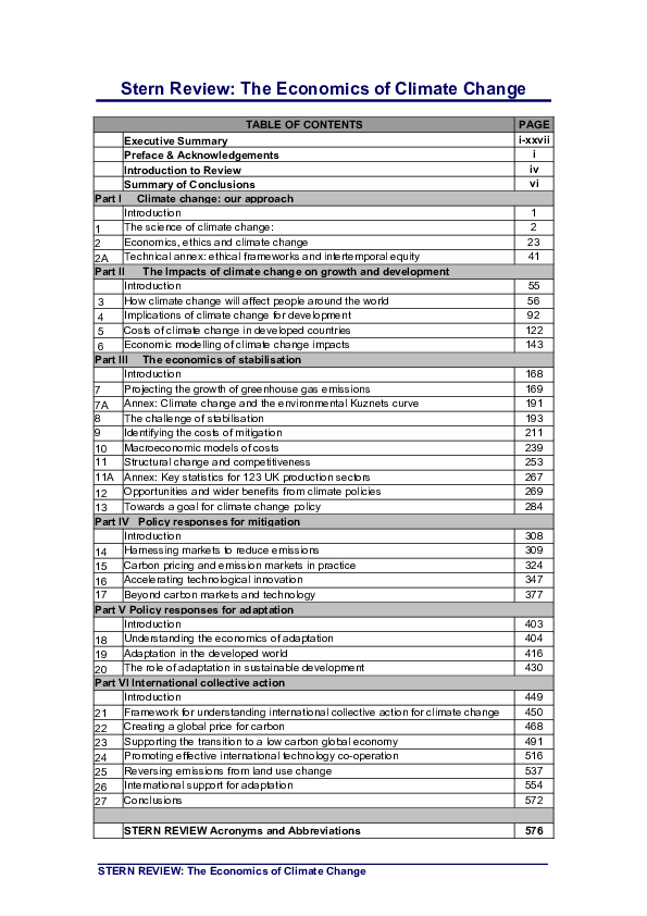 (PDF) Stern Review: the economics of climate change