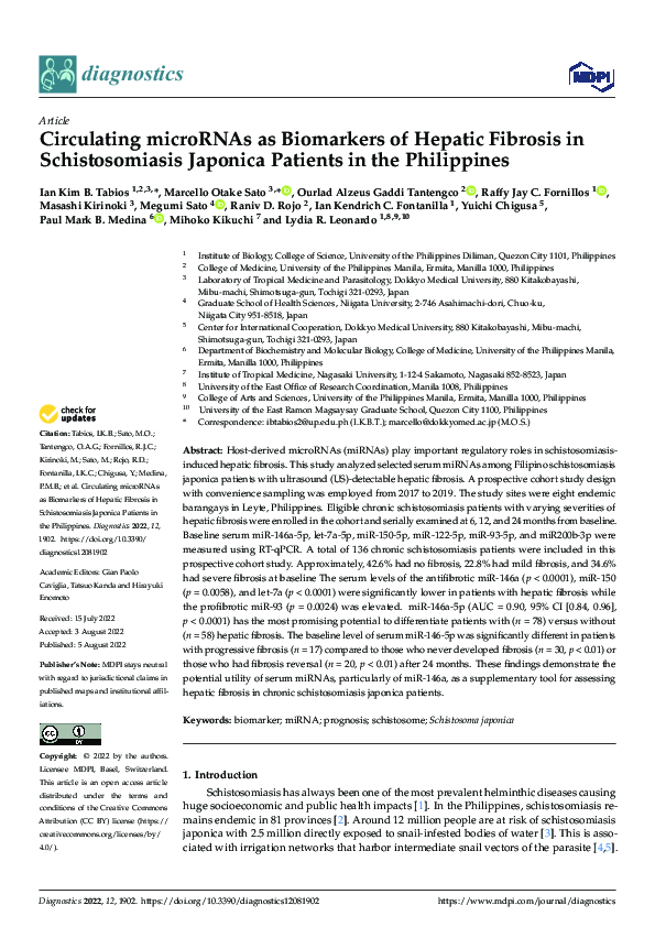 (PDF) Circulating microRNAs as Biomarkers of Hepatic Fibrosis in ...