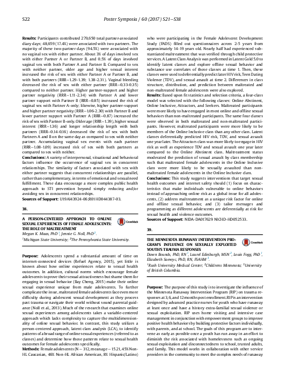 (PDF) The Minnesota Runaway Intervention Program’s Influence on ...