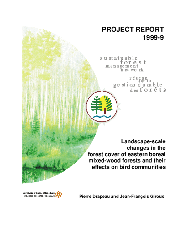 (PDF) Landscape-scale changes in the forest cover of eastern boreal ...