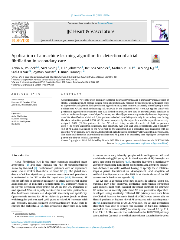 (PDF) Application of Machine Learning Algorithm for Predicting Students ...
