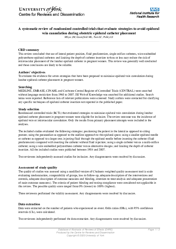 (PDF) A Systematic Review of Randomized Controlled Trials That Evaluate ...